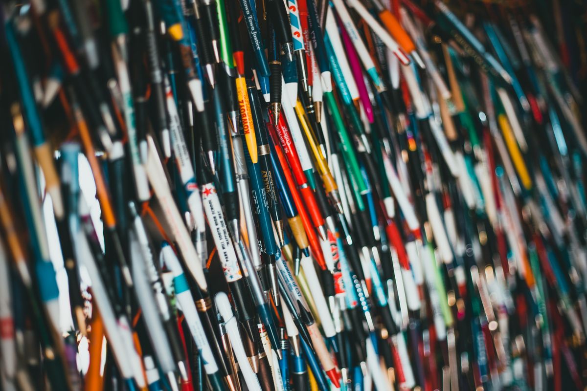 Branded office pens