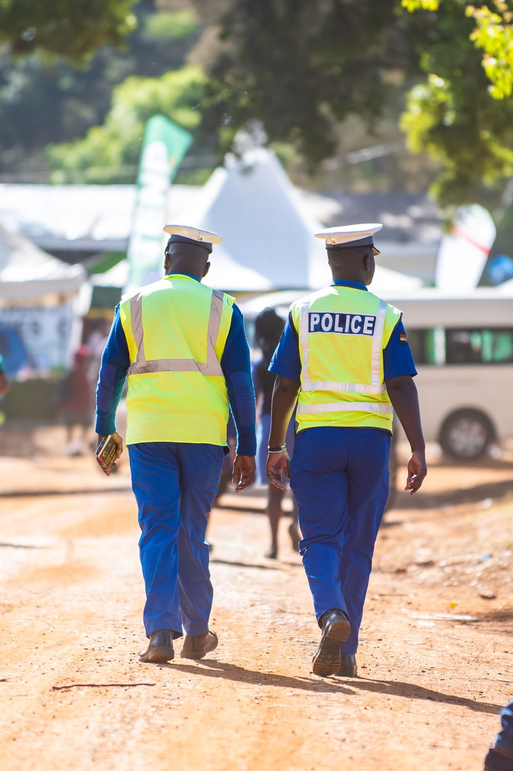 Security uniform shirt and trousers set